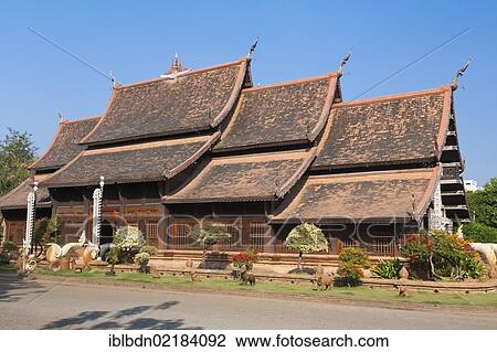 Wat Lok Molee temple, Chiang Mai, Thailand, Asia View Large Photo Image Stock Image - Wat Lok Molee temple, Chiang Mai, Thailand, Asia. Fotosearch