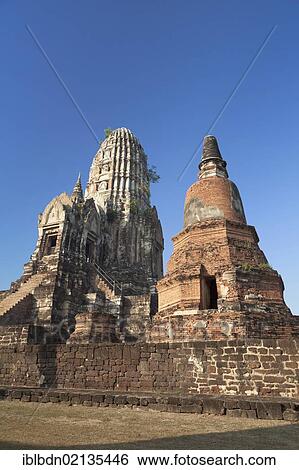 Wat Ratchaburana, Ayutthaya, Thailand, Asia View Large Photo Image Stock Photograph - Wat Ratchaburana, Ayutthaya, Thailand, Asia. Fotosearch