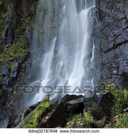Waterfall of Vaucoux, Puy de Dome, Auvergne, France, Europe View Large Photo Image Stock Photo - Waterfall of Vaucoux, Puy de Dome, Auvergne, France, Europe. Fotosearch