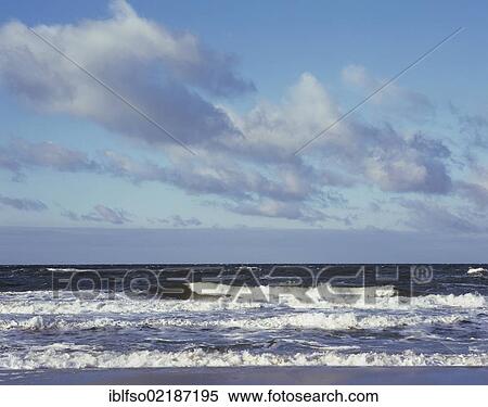 Waves, Baltic Sea, western beach, Darss, Western Pomerania Lagoon Area National Park, Mecklenburg-Western Pomerania, Germany, Europe View Large Photo Image Stock Photography - Waves, Baltic Sea, western beach, Darss, Western Pomerania Lagoon Area National Park, Mecklenburg-Western Pomerania, Germany, Europe. Fotosearch