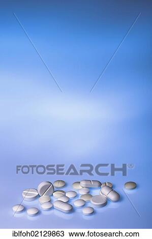 White tablets View Large Photo Image Stock Image - White tablets. Fotosearch