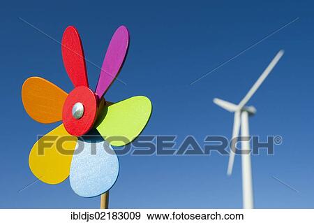 Wind wheel and a wind turbine against a blue sky, Black Forest, Baden-Wuerttemberg, Germany, Europe View Large Photo Image Stock Photo - Wind wheel and a wind turbine against a blue sky, Black Forest, Baden-Wuerttemberg, Germany, Europe. Fotosearch