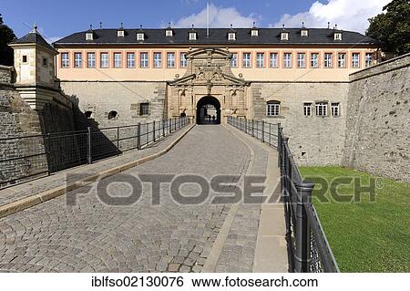 Zitadelle Petersberg Fortress, Erfurt, Thuringia, Germany, Europe View Large Photo Image Stock Photograph - Zitadelle Petersberg Fortress, Erfurt, Thuringia, Germany, Europe. Fotosearch