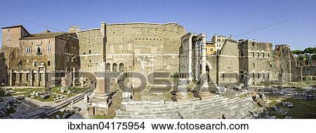 Augustus Forum, Rome, Lazio, Italy, Europe View Large Photo Image Picture - Augustus Forum, Rome, Lazio, Italy, Europe. Fotosearch