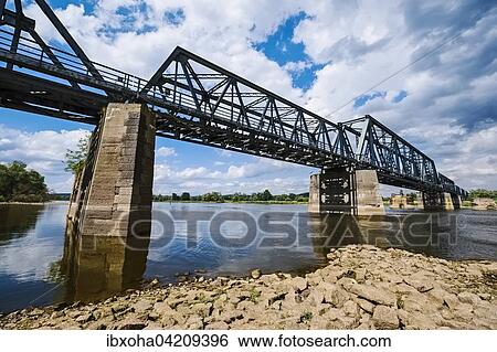 Bridge across the river Oder, near Bienenwerder, Brandenburg, Germany, Europe View Large Photo Image Stock Photograph - Bridge across the river Oder, near Bienenwerder, Brandenburg, Germany, Europe. Fotosearch