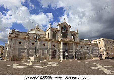 Cathedral, Manfredonia, Apulia, Italy, Europe View Large Photo Image Stock Photo - Cathedral, Manfredonia, Apulia, Italy, Europe. Fotosearch