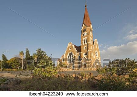 Church of Christ, Windhoek, Namibia, Africa View Large Photo Image Stock Photo - Church of Christ, Windhoek, Namibia, Africa. Fotosearch