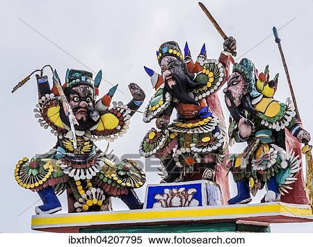 Colorful figures, Cheng Hoon Teng Temple, Melaka Malacca or, Malaysia, Asia View Large Photo Image Stock Photography - Colorful figures, Cheng Hoon Teng Temple, Melaka Malacca or, Malaysia, Asia. Fotosearch