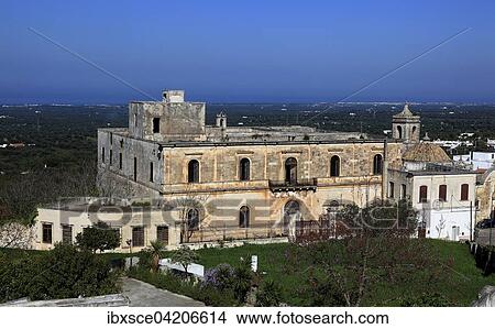 Convent Ostuni, Apulia, Italy, Europe View Large Photo Image Picture - Convent Ostuni, Apulia, Italy, Europe. Fotosearch