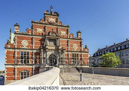 Entrance to building of the Chamber of Commerce, Borsen, Copenhagen, Denmark, Europe View Large Photo Image Stock Image - Entrance to building of the Chamber of Commerce, Borsen, Copenhagen, Denmark, Europe. Fotosearch