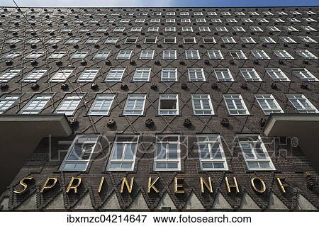 Exterior of the Sprinkenhof, Hanseatic City of Hamburg, Hamburg, Germany, Europe View Large Photo Image Stock Photo - Exterior of the Sprinkenhof, Hanseatic City of Hamburg, Hamburg, Germany, Europe. Fotosearch