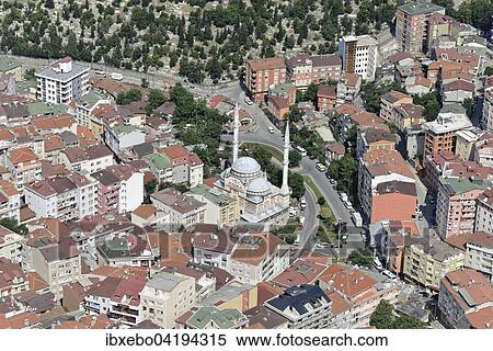 Imami Azam Sefa Mosque, view from the Istanbul Sapphire, European part of Istanbul, Turkey, Asia View Large Photo Image Stock Photography - Imami Azam Sefa Mosque, view from the Istanbul Sapphire, European part of Istanbul, Turkey, Asia. Fotosearch