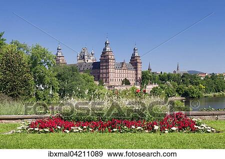 Johannisburg Castle, Aschaffenburg, Lower Franconia, Franconia, Bavaria, Germany, Europe View Large Photo Image Stock Photo - Johannisburg Castle, Aschaffenburg, Lower Franconia, Franconia, Bavaria, Germany, Europe. Fotosearch
