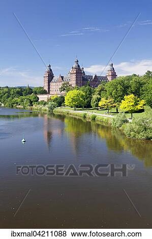 Johannisburg Castle by the river Main, Aschaffenburg, Lower Franconia, Franconia, Bavaria, Germany, Europe View Large Photo Image Stock Photo - Johannisburg Castle by the river Main, Aschaffenburg, Lower Franconia, Franconia, Bavaria, Germany, Europe. Fotosearch
