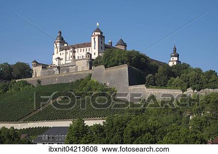 Marienberg Fortress, Wurzburg, Lower Franconia, Bavaria, Germany, Europe View Large Photo Image Stock Photo - Marienberg Fortress, Wurzburg, Lower Franconia, Bavaria, Germany, Europe. Fotosearch
