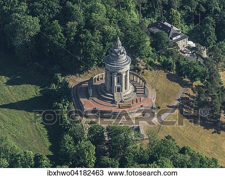 Stock Image - Monument of the student fraternity, war memorial for those who fell in the Franco-German War of 1870-71, Eisenach, Thuringia. Fotosearch