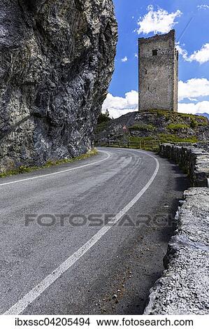 Mountain pass road Fraele or Passo di Fraele, Sondrio Province, Italy, Europe View Large Photo Image Picture - Mountain pass road Fraele or Passo di Fraele, Sondrio Province, Italy, Europe. Fotosearch