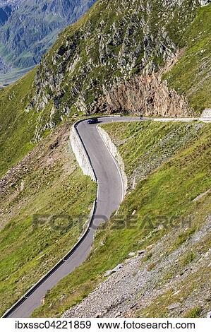 Mountain pass road, mountain pass Timmelsjoch (Passo del Rombo), Passeiertal, Province of South Tyrol, Italy, Europe View Large Photo Image Stock Photo - Mountain pass road, mountain pass Timmelsjoch (Passo del Rombo), Passeiertal, Province of South Tyrol, Italy, Europe. Fotosearch