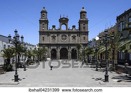 Plaza de Santa Ana and Catedral de Santa Ana, Las Palmas, Gran Canaria, Canary Islands, Spain, Europe View Large Photo Image Stock Photo - Plaza de Santa Ana and Catedral de Santa Ana, Las Palmas, Gran Canaria, Canary Islands, Spain, Europe. Fotosearch