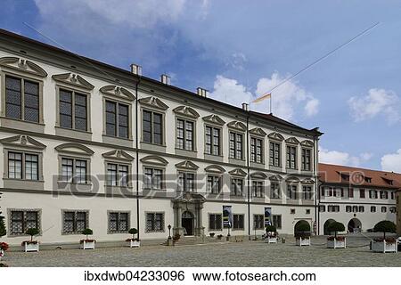 Residenzschloss, Ottingen, Swabia, Bavaria, Germany, Europe View Large Photo Image Stock Photograph - Residenzschloss, Ottingen, Swabia, Bavaria, Germany, Europe. Fotosearch