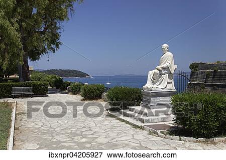 Statue, monument, Frederick North, 1766-1827, Boschetto Park, Corfu Town, Unesco World Heritage Site, Corfu or Kerkyra island, Ionian Islands, Greece, Europe View Large Photo Image Stock Photo - Statue, monument, Frederick North, 1766-1827, Boschetto Park, Corfu Town, Unesco World Heritage Site, Corfu or Kerkyra island, Ionian Islands, Greece, Europe. Fotosearch
