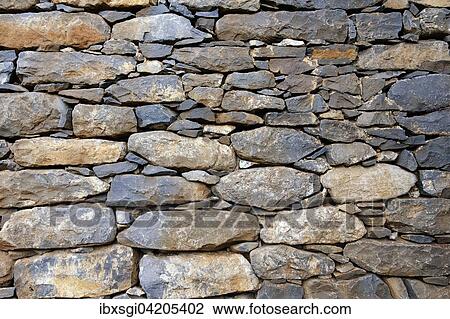 Stone wall, piled stones, Madeira, Portugal, Europe View Large Photo Image Stock Image - Stone wall, piled stones, Madeira, Portugal, Europe. Fotosearch