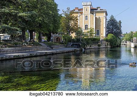 Town of L'Isle-sur-la-Sorgue on the Sorgue river, Vaucluse, Provence Alpes Cote d'Azur, France, Europe View Large Photo Image Stock Image - Town of L'Isle-sur-la-Sorgue on the Sorgue river, Vaucluse, Provence Alpes Cote d'Azur, France, Europe. Fotosearch