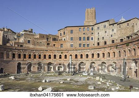 Trajan's Forum, Rome, Lazio, Italy, Europe View Large Photo Image Stock Image - Trajan's Forum, Rome, Lazio, Italy, Europe. Fotosearch