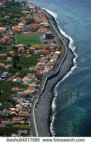 View of Paul do Mar, West Coast, Madeira, Portugal, Europe View Large Photo Image Stock Photography - View of Paul do Mar, West Coast, Madeira, Portugal, Europe. Fotosearch
