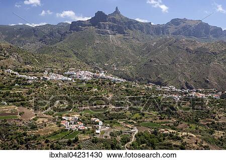 View of Tejeda and Roque Nublo, Gran Canaria, Canary Islands, Spain, Europe View Large Photo Image Stock Image - View of Tejeda and Roque Nublo, Gran Canaria, Canary Islands, Spain, Europe. Fotosearch