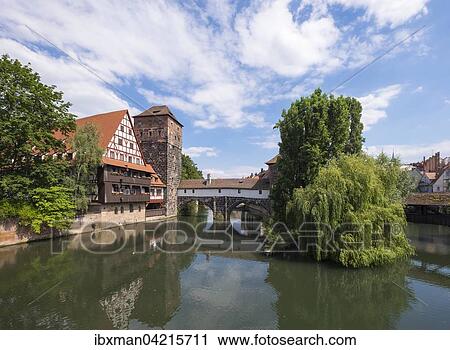 Weinstadel and water tower by the river Pegnitz, Sebald historic centre, Nuremberg, Middle Franconia, Franconia, Bavaria, Germany, Europe View Large Photo Image Stock Image - Weinstadel and water tower by the river Pegnitz, Sebald historic centre, Nuremberg, Middle Franconia, Franconia, Bavaria, Germany, Europe. Fotosearch