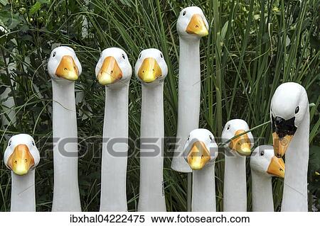 Wooden Geese Heads, decoration, Viktualienmarkt, Munich, Bavaria, Germany, Europe View Large Photo Image Stock Photography - Wooden Geese Heads, decoration, Viktualienmarkt, Munich, Bavaria, Germany, Europe. Fotosearch