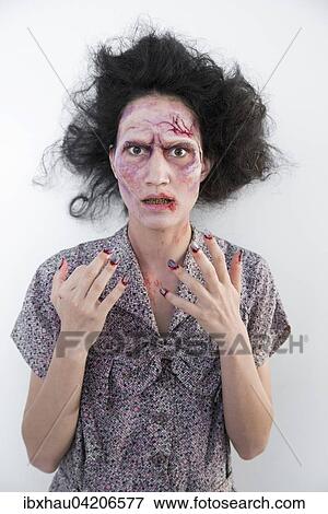 Zombie, film shoot, scene from a zombie comedy, short film Brain Freeze View Large Photo Image Stock Photo - Zombie, film shoot, scene from a zombie comedy, short film Brain Freeze. Fotosearch