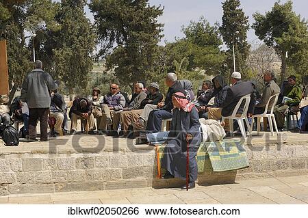 A Palestinian Assembly, prayer on the Temple Mount, Muslim Quarter, Old City, Jerusalem, Israel, Middle East, Asia View Large Photo Image Stock Photograph - A Palestinian Assembly, prayer on the Temple Mount, Muslim Quarter, Old City, Jerusalem, Israel, Middle East, Asia. Fotosearch