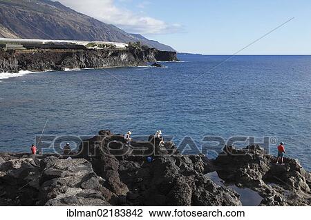Anglers in Puerto Naos, La Palma, Canary Islands, Spain, Europe View Large Photo Image Stock Image - Anglers in Puerto Naos, La Palma, Canary Islands, Spain, Europe. Fotosearch