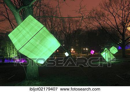 Artistic light installation in Gruga Park, park lighting, art action, Essen, North Rhine-Westphalia, Germany, Europe View Large Photo Image Stock Photo - Artistic light installation in Gruga Park, park lighting, art action, Essen, North Rhine-Westphalia, Germany, Europe. Fotosearch