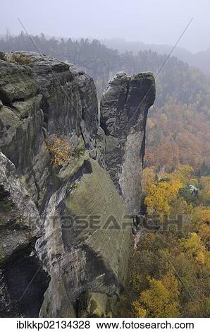 Autumn in the Elbe Sandstone Mountains, Saxon Switzerland, Saxony, Germany, Europe View Large Photo Image Stock Photo - Autumn in the Elbe Sandstone Mountains, Saxon Switzerland, Saxony, Germany, Europe. Fotosearch