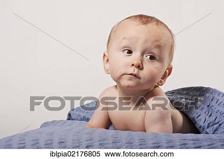 Baby boy, 8 months View Large Photo Image Stock Photography - Baby boy, 8 months. Fotosearch