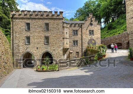 Bailey castle and stables of Schloss Stolzenfels Castle, Koblenz, UNESCO World Heritage Upper Middle Rhine Valley, Rhineland-Palatinate, Germany, Europe, PublicGround, Europe View Large Photo Image Stock Photo - Bailey castle and stables of Schloss Stolzenfels Castle, Koblenz, UNESCO World Heritage Upper Middle Rhine Valley, Rhineland-Palatinate, Germany, Europe, PublicGround, Europe. Fotosearch