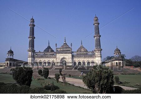 Bara Imambara or Great House of the Imam, Lucknow, Uttar Pradesh, India, Asia View Large Photo Image Stock Photo - Bara Imambara or Great House of the Imam, Lucknow, Uttar Pradesh, India, Asia. Fotosearch