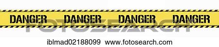 Barrier tape with the word "danger" View Large Photo Image Stock Photo - Barrier tape with the word "danger". Fotosearch