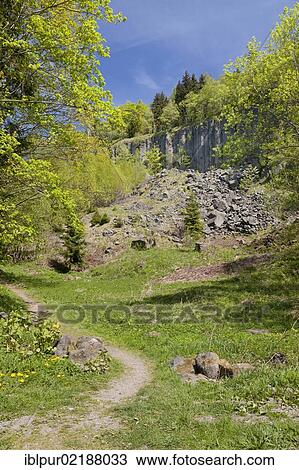 Basalt columns on Poehlberg mountain, 832m, Annaberg-Buchholz, Ore Mountains, Saxony, Germany, Europe View Large Photo Image Stock Image - Basalt columns on Poehlberg mountain, 832m, Annaberg-Buchholz, Ore Mountains, Saxony, Germany, Europe. Fotosearch