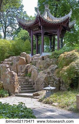 Bethmann Park, Chinese Garden, Frankfurt am Main, Hesse, Germany, Europe View Large Photo Image Stock Image - Bethmann Park, Chinese Garden, Frankfurt am Main, Hesse, Germany, Europe. Fotosearch