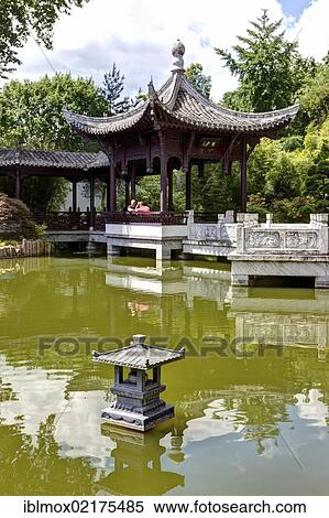 Bethmann Park, Chinese Garden, Frankfurt am Main, Hesse, Germany, Europe View Large Photo Image Stock Photography - Bethmann Park, Chinese Garden, Frankfurt am Main, Hesse, Germany, Europe. Fotosearch