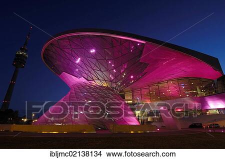Picture - BMW Welt, BMW World, Munich, Bavaria, Germany, Europe. Fotosearch