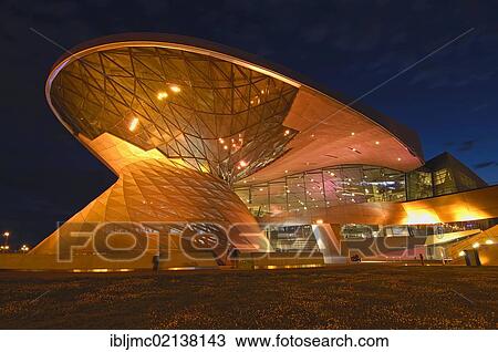 Stock Image - BMW Welt, BMW World, Munich, Bavaria, Germany, Europe. Fotosearch