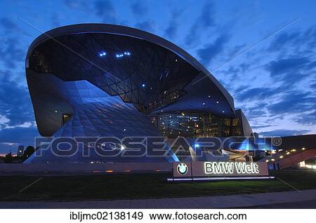 Stock Photo - BMW Welt, BMW World, Munich, Bavaria, Germany, Europe. Fotosearch