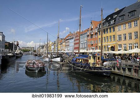 Boats in the Nyhavn harbor, Copenhagen, Denmark, Scandinavia, Europe, PublicGround, Europe View Large Photo Image Stock Photo - Boats in the Nyhavn harbor, Copenhagen, Denmark, Scandinavia, Europe, PublicGround, Europe. Fotosearch