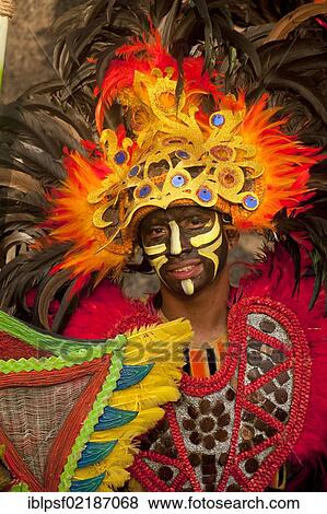 Brightly painted warrior of the Tribu Lunok folk group at the Pasinaya 2012 Folk Festival at the Cultural Centre of the Philippines, Manila, Philippines, Asia View Large Photo Image Stock Photo - Brightly painted warrior of the Tribu Lunok folk group at the Pasinaya 2012 Folk Festival at the Cultural Centre of the Philippines, Manila, Philippines, Asia. Fotosearch