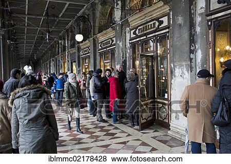 Cafe Florian, Venice, Italy, Europe View Large Photo Image Stock Photo - Cafe Florian, Venice, Italy, Europe. Fotosearch